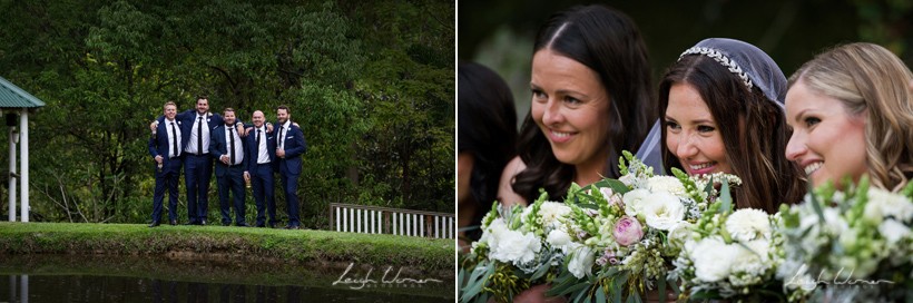 Bridal Party in the grounds of Ecostudio Fellini