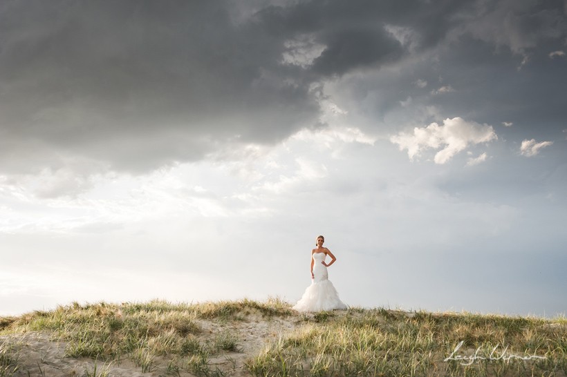 Bride at Gold Coast Seaway