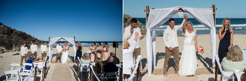 Married at North Burleigh Surf Club Wedding